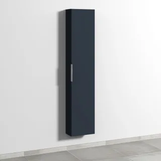 Sanipa 3way Hochschrank mit 1 Tür, Marine-Matt UP1631R