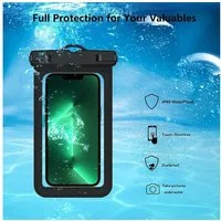MORRENT Handyhülle Wasserdichte Handyhülle, 7 Zoll, für iPhone und Samsung 17,8 cm (7 Zoll), wasserdicht