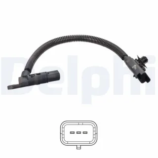 Delphi Sensor f?r Nockenwellenposition Citroen Peugeot SS12293-12B1