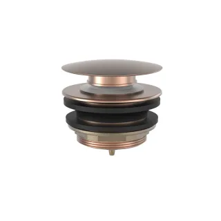 Tres Click clack Ablaufventil für Wanne Click clack Funktion Stöpsel: Ø 70 mm, 13474010OPM 13474010OPM