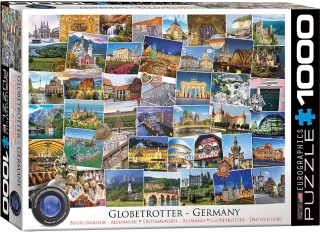 Eurographics Puzzle 60005465 - Globetrotter Deutschland [1.000 Teile]