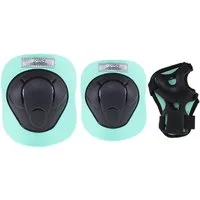 NILS EXTREME Protektoren-Set Schoner Set Inlineskates Skateboard Protektoren Schützer türkis (6-tlg)