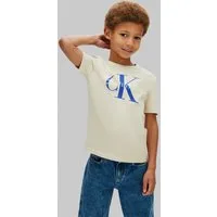 Calvin Klein Jeans T-Shirt MONO LOGO T-SHIRT Regular fit für Kinder, mit Logoschriftzug
