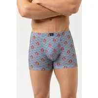 Mey Trunk Mey Long Shorty Serie Wave Swing mit Print (1-St., 1) Moderne Trunks, Gemustert, Atmungsaktiv, Baumwoll-Mix