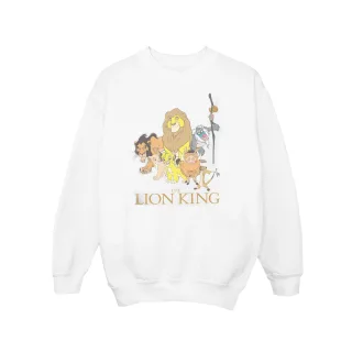 Disney - "The Lion King Group" Sweatshirt für Mädchen (Weiß)
