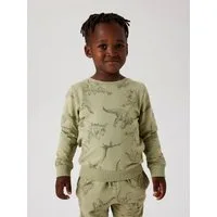 Name It Sweatshirt NMMVARON für Jungen mit Alloverprint und Rippbündchen bedruckt, casual, regular fit, Baumwolle, Rundhals