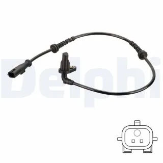 Delphi ABS-Sensor hinten links Dacia Duster Renault Duster