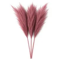 Kunstpflanze Pampasgras Künstlich XXL Kunstblume Pampasgras Groß Dekoration Mauve Pampas gras, Layba, Höhe 100 cm, 3 Stiele Pampas Mauve