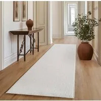 SIMPEX24 Designteppich Einfarbig Boucle Loop, Rechteckig, Höhe: 7 mm, Teppich Wohnzimmer, Schlafzimmer, Gästezimmer