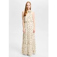 SWING Abendkleid - Abendkleid aus Chiffon mit Polka Dots Taillierter Schnitt mit fließendem Rockteil