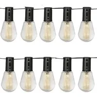 Luxform LED-Lichterkette Luxform Solar Alicante, 1-flammig, LED-Lichterkette, Solarenergie, IP44