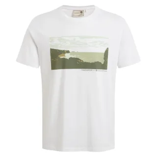 Craghoppers - "National Trust Sabden" T-Shirt für Herren, kurzärmlig (Weiß)