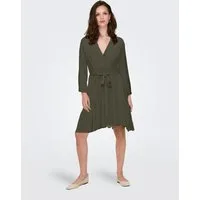 ONLY Blusenkleid ONLCLEMMENTINE LIFE 3/4 DRESS WVN NOOS Sommerkleid