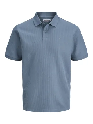JACK&JONES - JJEAUSTIN POLO SS NOOS Blue Mirage - Gr. - XS