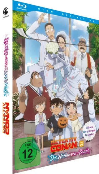 Detektiv Conan: Die Halloween Braut - 25. Film + Detektiv Conan: Lovestory im Polizeihauptquartier - Am Abend vor der Hochzeit - [Blu-ray] Limited Edition