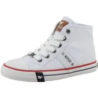 Mustang Shoes Gaspare Sneaker Freizeitschuh, Schnürboots, High Top-Sneaker mit Nieten