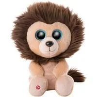 Glubschis Schlenker Löwe Cliff, Kuscheltier beige/braun, Safari, 25 cm