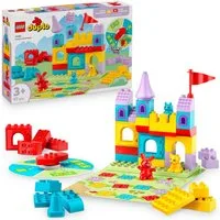 LEGO® Hopsys Burgspiel (10450), LEGO DUPLO Town Konstruktionsspielsteine, (47 St), Made in Europe