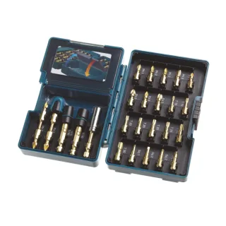 Makita Torsion Bitset 26-teilig - Torsion: PH, PZ, T, SQ, H - B-49921