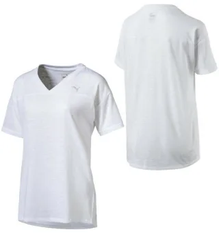 Puma Active Training Womens Freund T-Shirt T-Shirt Top White 515714 02 A3B