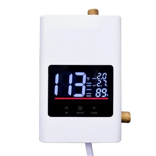 [EU Direct]NovuLife 220V 6000W Instant Water Heater Bathroom Kitchen Wall Mounted Electric Water Heater LCD Temperature