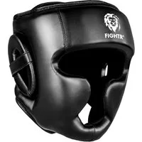 FIGHTR Kopfschutz aus Kunstleder mit verstellbarem Verschluss für Kampfsport & Training