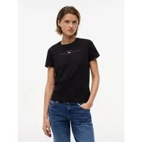 Tommy Jeans Kurzarmshirt TJW REG US LINEAR SS TEE Baumwollmischung, regular fit, Logo