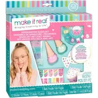Make it real Kreativset Süßigkeiten Nagelset mit Vanilleduft, für Kinder
