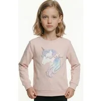Name It Sweatshirt NMFKISA LS SWEAT UNB BOX Baumwollmischung, regular fit