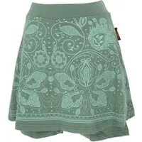 Guru-Shop Minirock Minirock, Skort aus Biobaumwolle, Minirock mit..