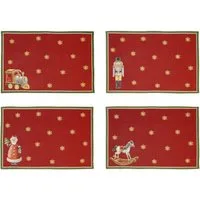 Villeroy & Boch Platzset Toy's Delight Jubiläums-Set Gobelin Platzset 4tlg