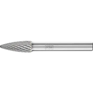 PFERD TOOLS Hartmetall Frässtift Rundbogen RBF Z4 universal mittel fein - 21117646