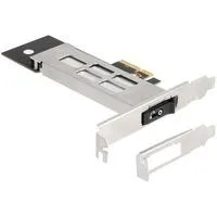DeLock Wechselrahmen PCI Express Karte für 1 x M.2 NMVe SSD, Schnittstellenkarte