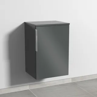 Sanipa 3way Unterschrank mit 1 Tür, Anthrazit-Glanz, UF14179 UF14179