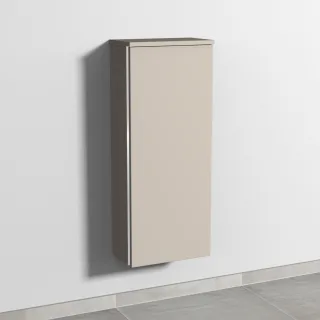 Sanipa 3way Mittelschrank mit 1 Tür, Kaschmir-Matt, BP1691U BP1691U