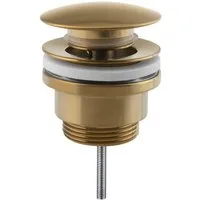 Sapho Ablaufgarnitur Waschbecken-Ablaufgarnitur 5/4", klick-klack, großer Stopfen, 10-55mm Sapho-CV1002GB