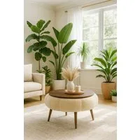 Skye Decor Couchtisch Papatya Couchtisch 60 (1-St), Runde Tischplatte