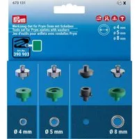 Prym Öse Prym Werkzeug-Set für Prym Ösen mit Scheiben, 4, 5 (8-St)