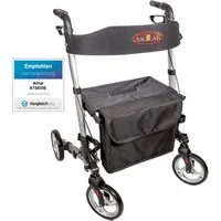 Antar Rollator Leichtgewicht Aluminium Faltbarer Reise Rollator