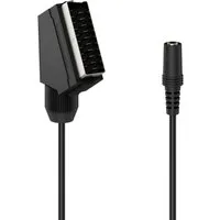 Hama Scart-Adapter Stecker 3,5mm Buchse AUX Kabel TV-Adapter Scart zu 3,5-mm Klinke