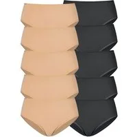petite fleur by Lascana Hüftslip (10er-Pack) aus elastischer Baumwolle