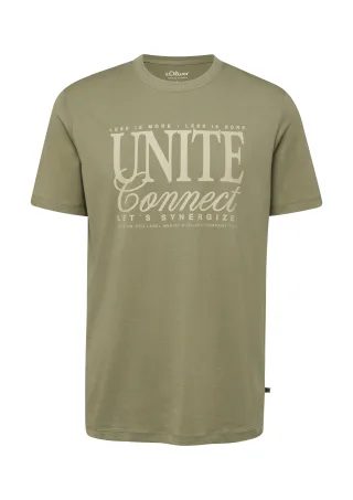 s.Oliver - T-Shirt olive - Gr. - L