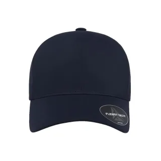 Flexfit - "Delta" Baseball-Mütze anpassbar (Marineblau)