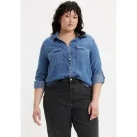Levi's® Plus Jeansbluse DOREEN UTILITY mit Taschen