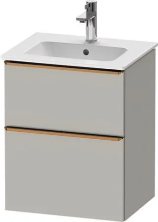 Duravit D-Neo Waschtischunterbau wandhängend Betongrau Matt 510x402x625 mm - DE4360004070000 DE4360004070000