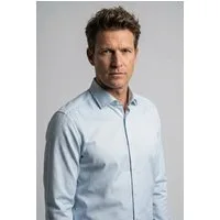 OLYMP Langarmhemd No. Six Businesshemd, Kentkragen, super slim fit