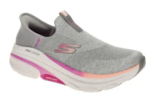 Skechers 128945 GYPK Max Cushioning Arch Fit Halbschuhe Grau Pink