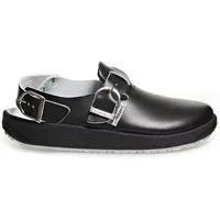 Abeba Rubber Berufssandale – Leder Src Sanitätsclog Berufsschuh