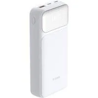 20000mAh Powerbank DPP-201 weiß, 20 Ah, 1x USB-A, 2x USB-C, PD 3.0, QC 3.0