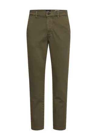 camel active - fleXXXactive® Regular Fit Explorer Chino dark olive green - Gr. - 34